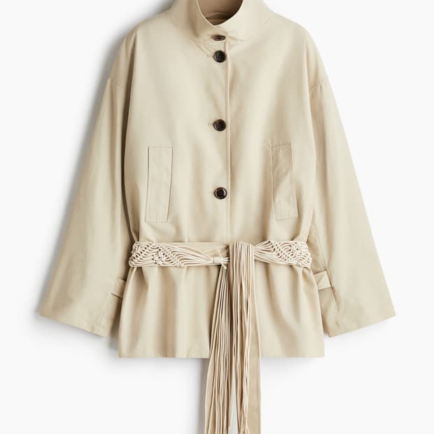 h&m 트렌치 자켓