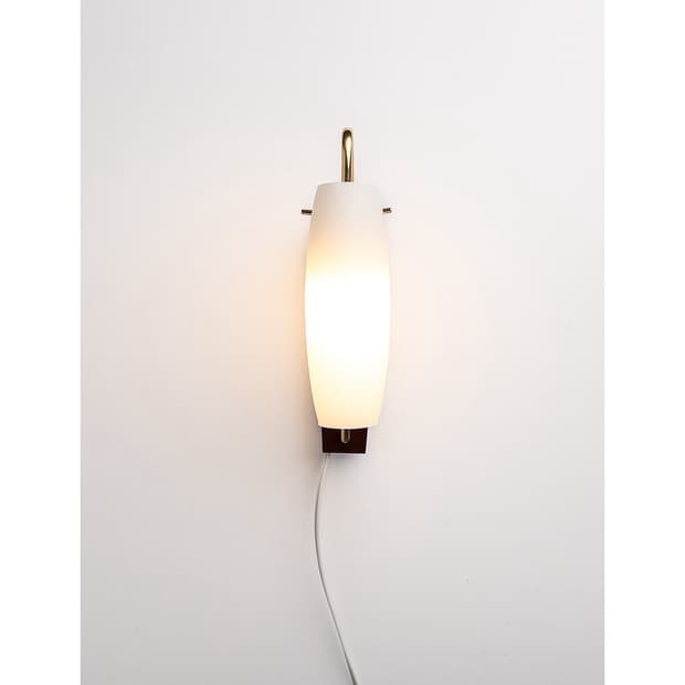 빈티지 독일 우드 벽조명