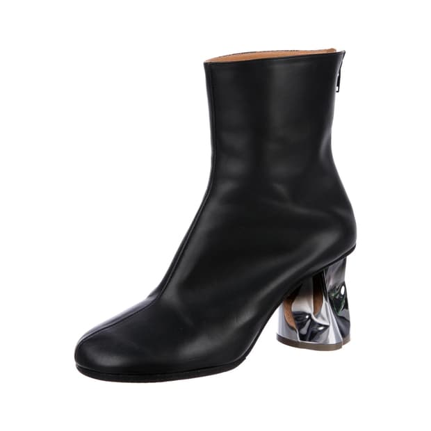 메종 마틴 마르지엘라 100% 양가죽 부츠 240 블랙