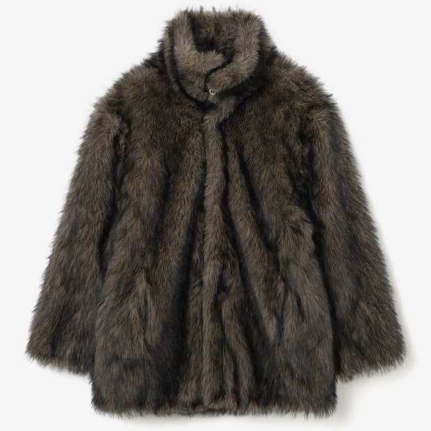 밀로우먼 퍼자켓 브라운 s사이즈