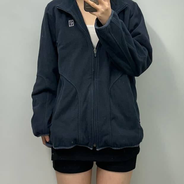 나이키 00s 테니스 플리스 후리스 자켓