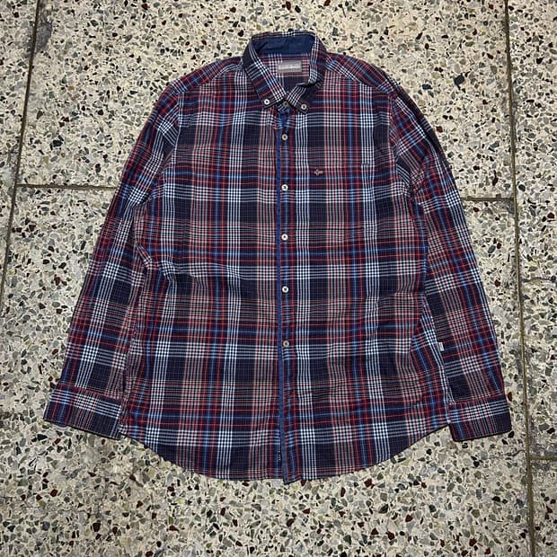 나파피리(Napapijri) 긴팔 체크셔츠