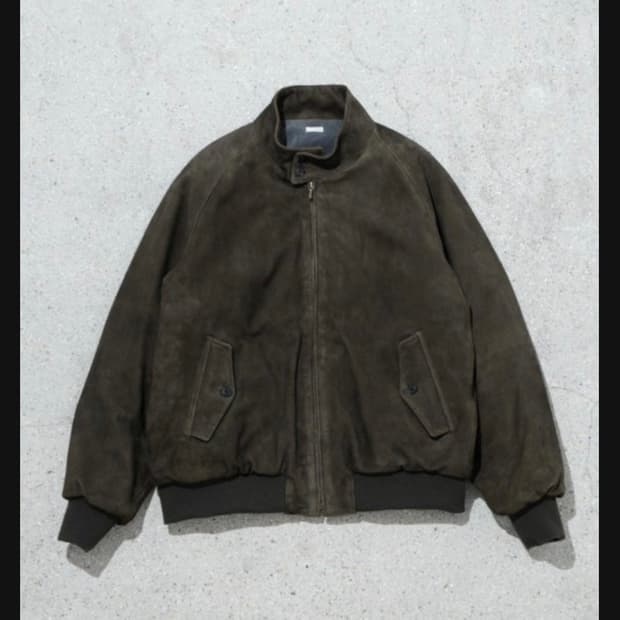 아프레쎄 스웨이드 레더 헤링턴 2