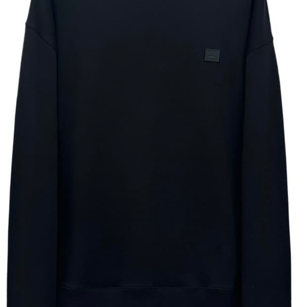 아크네 스튜디오 블랙 패치 맨투맨