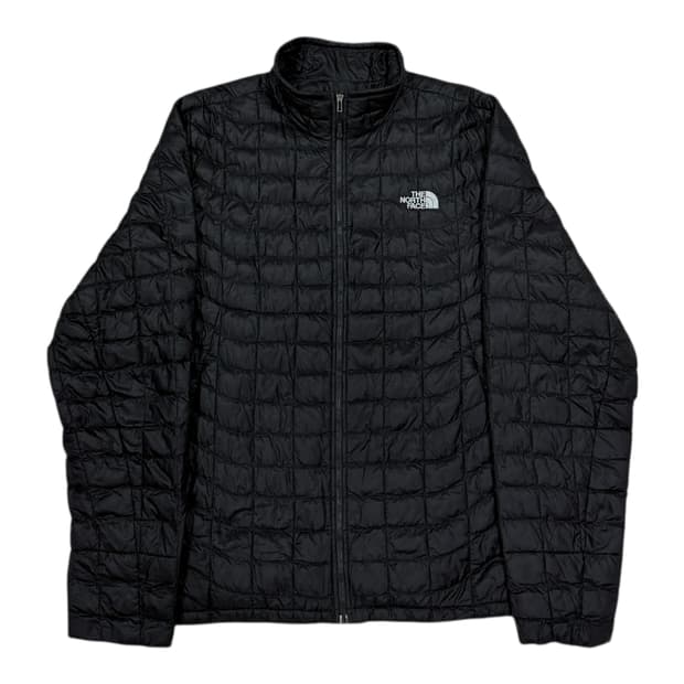 노스페이스 해외판 써모볼 프리마로프트 경량패딩 자켓 블랙 L