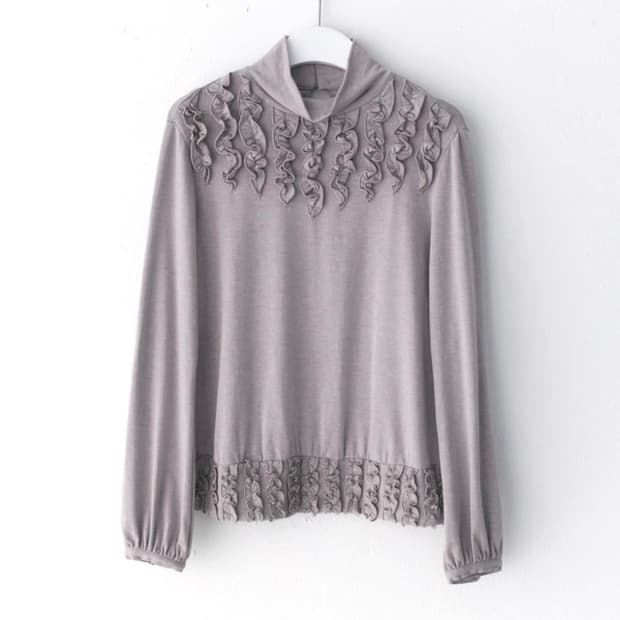 frill long sleeve 