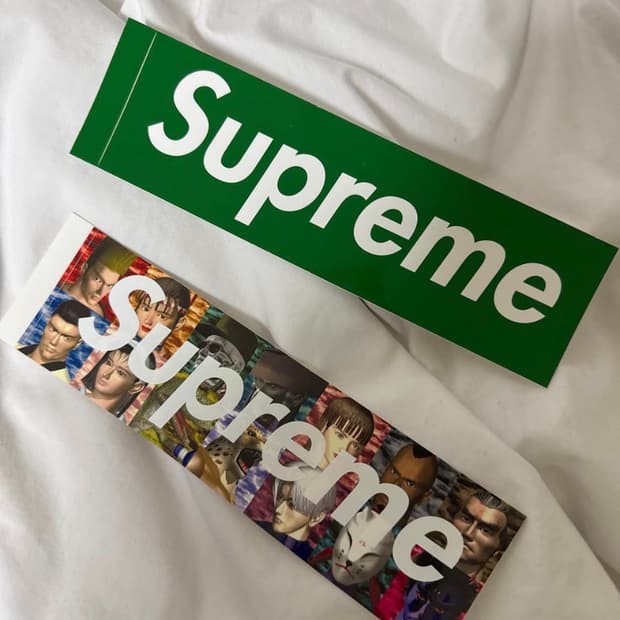 슈프림 스티커 결제창