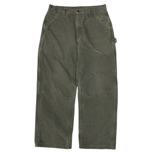 칼하트 플란넬 안감 카펜더 팬츠