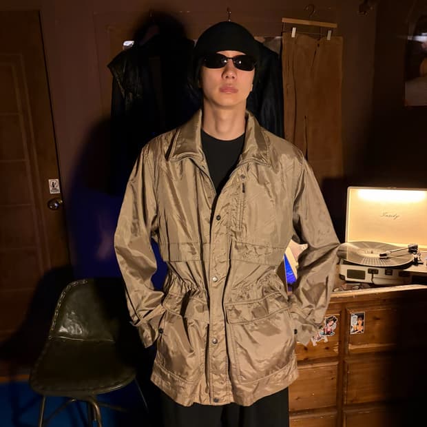 90S KOLON ACTIV 2WAY ZIPUP SAFARI JACKET