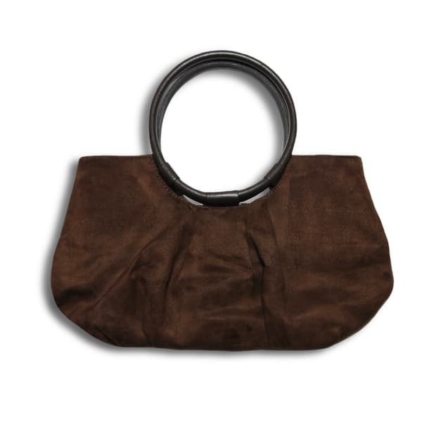 Donatella Doga Suede Mini bag