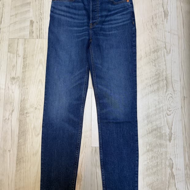 [27] 리던 RE/DONE 데님 청바지 새상품 진청