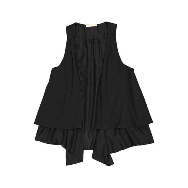 Lowrys farm 레이어드 드레이프 베스트