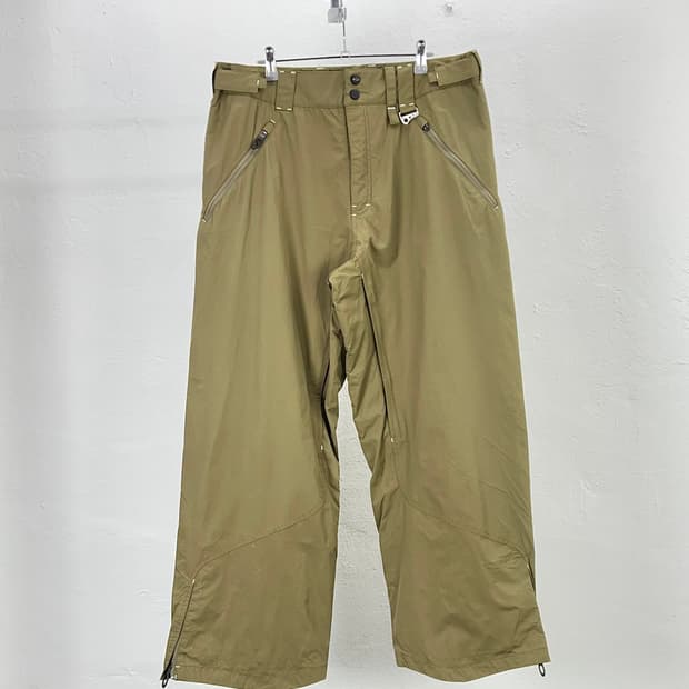 오클리 카키 테크니컬 스키 클라임 와이드 팬츠