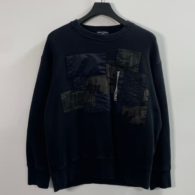 꼼데가르송 옴므 패치워크 맨투맨 (on.278)