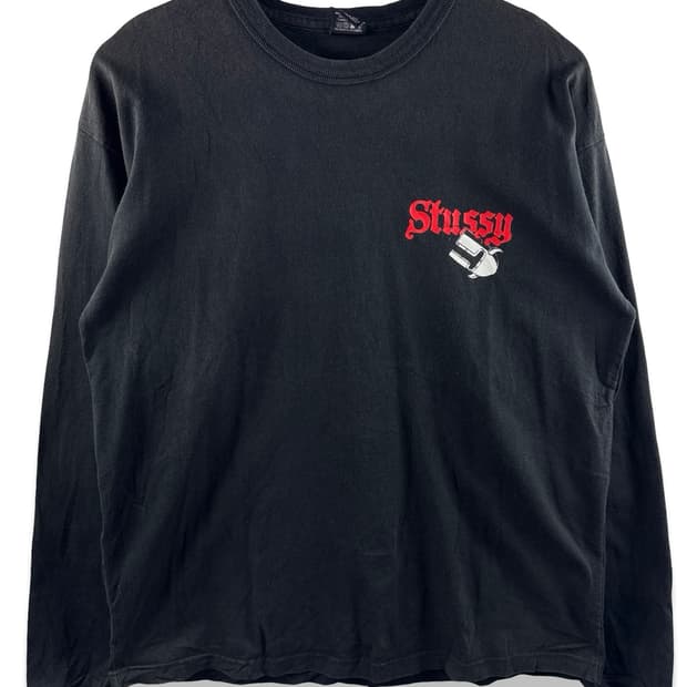 올드 스투시  헬름 프린팅 롱슬리브2532