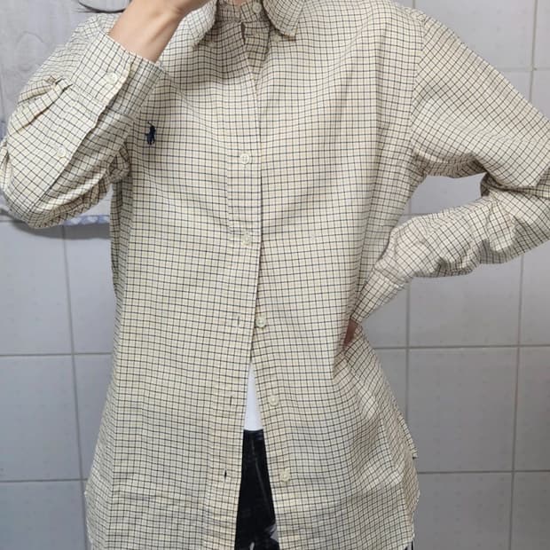 폴로 랄프로렌 체크 셔츠