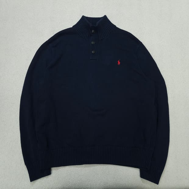 폴로 랄프 로렌 신형 모크넥 니트 XL