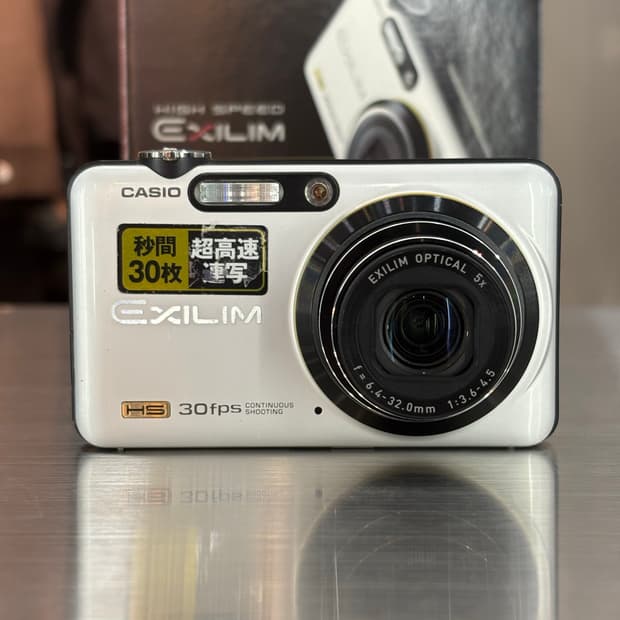 풀박/날짜표시)카시오 엑슬림 fc-100 빈티지디카