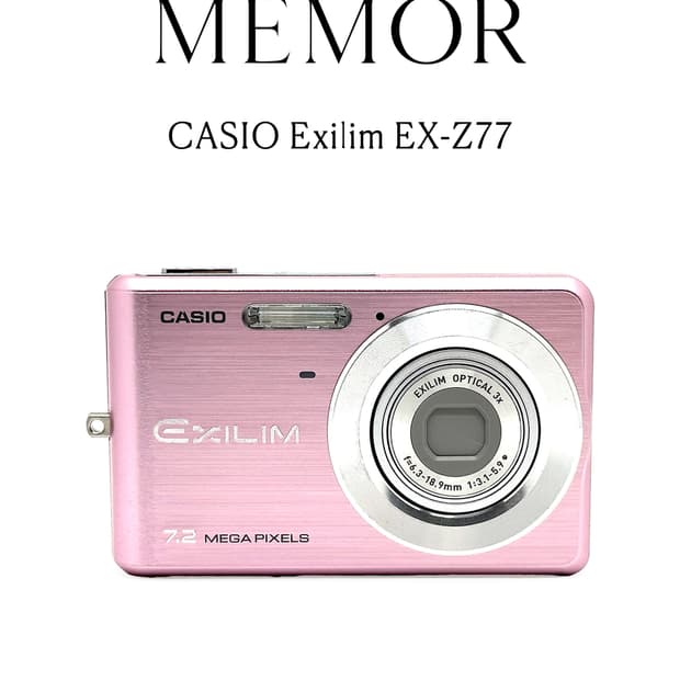 인물컷추천/뽀용작례🩷CASIO Exilim EX-Z77 카시오 디