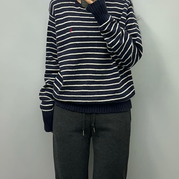 폴로 랄프로렌 스트라이프 니트