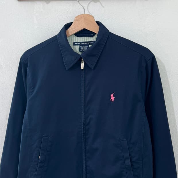 폴로 네이비 베이포트 스윙톱 자켓