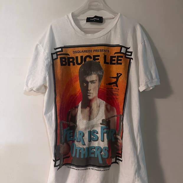 디스퀘어드2 브루스리 티셔츠 희귀