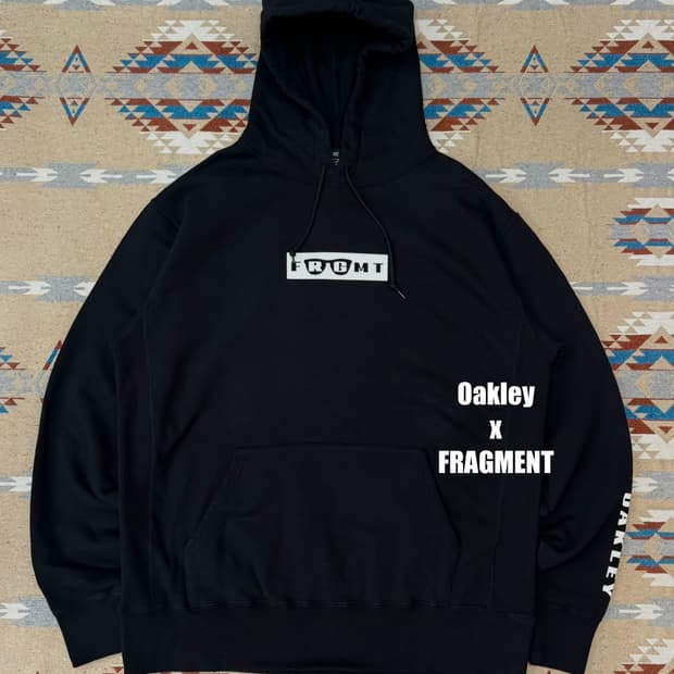 [L][105] 프라그먼트 x 오클리 후드 블랙 
