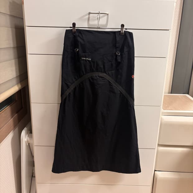 Des Filles à la Vanille 고프코어 디테일 롱스커트