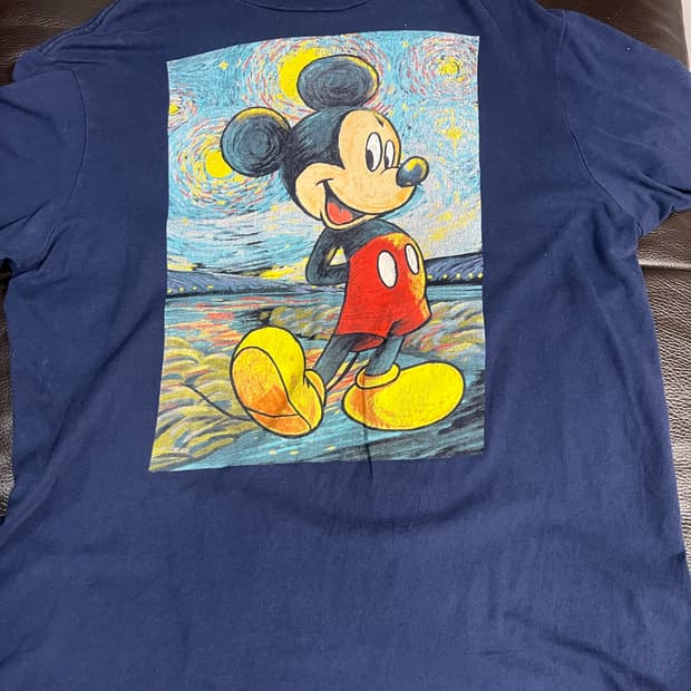 Usa 미키 반고흐 패러디