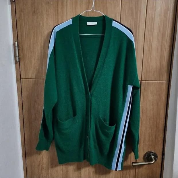 (2)여성 산드로 울혼방 가디건