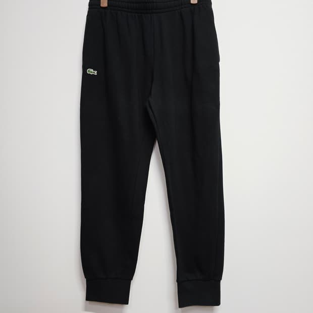 라코스테 블랙 트레이닝 조거팬츠