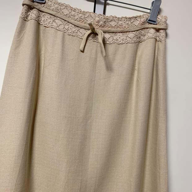 레이스 모리걸 아일렛 롱스커트