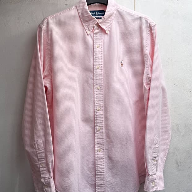 Polo Ralph Lauren Pink Striped Shirt