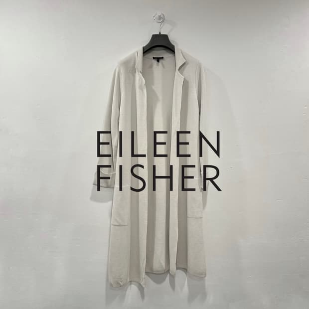 EILEEN FISHER 에일린 피셔 롱 가디건