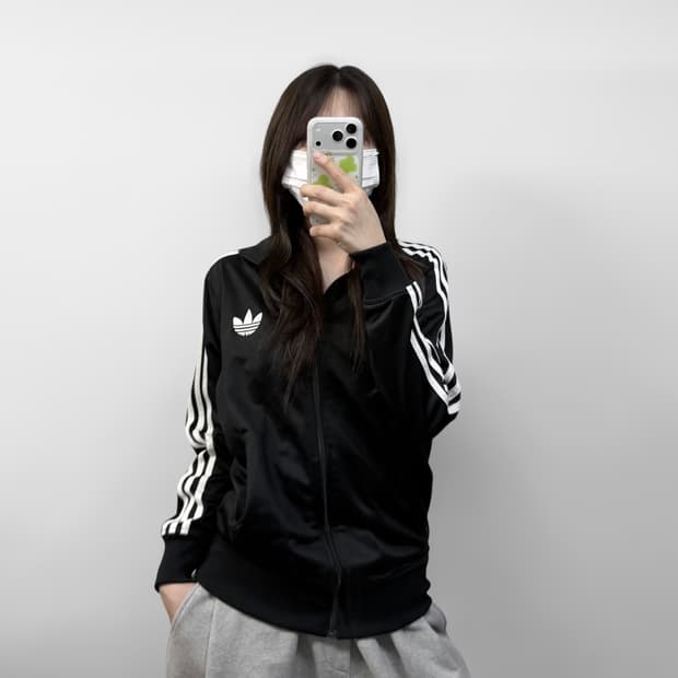 아디다스 og 파이어버드 트랙탑 져지 블랙