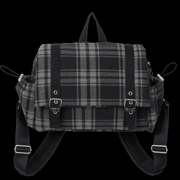 파히섬 NEMO CHECK BAG_BLACK 