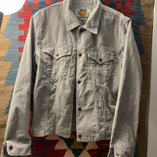 lvc 코듀로이 트러커