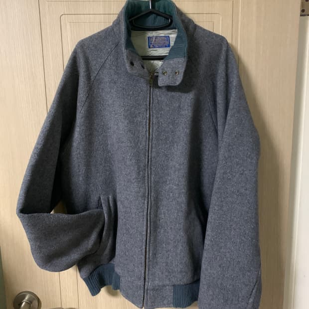 펜들턴 made usa 울 블루종 점퍼 자켓 L (데미지)