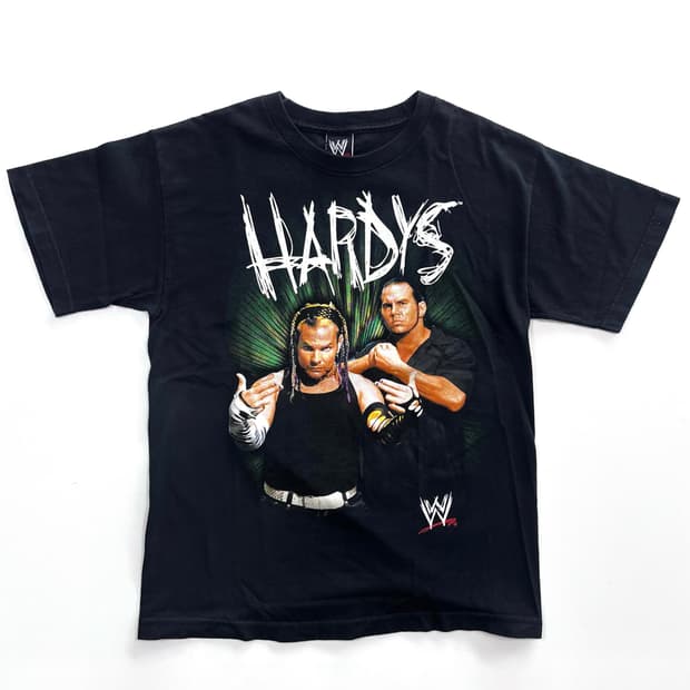 00s WWE 하디 보이즈 티셔츠