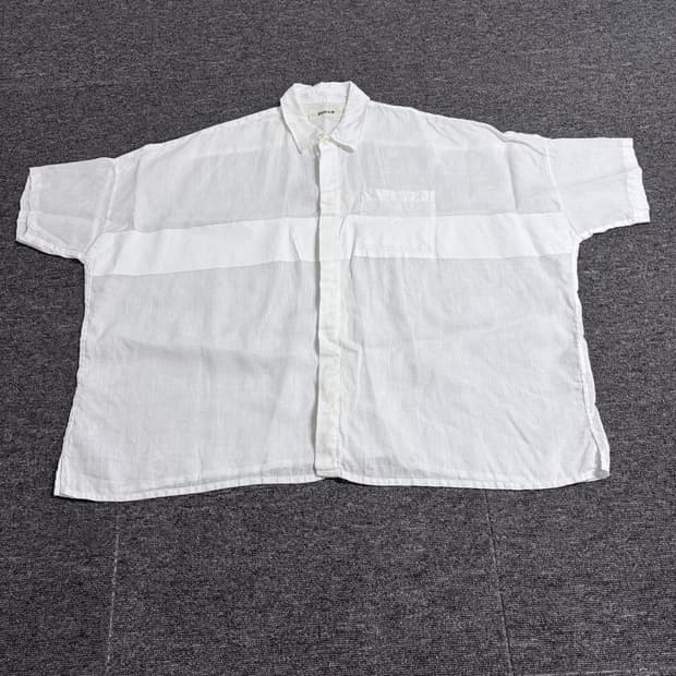 Zucca 화이트 린넨 셔츠