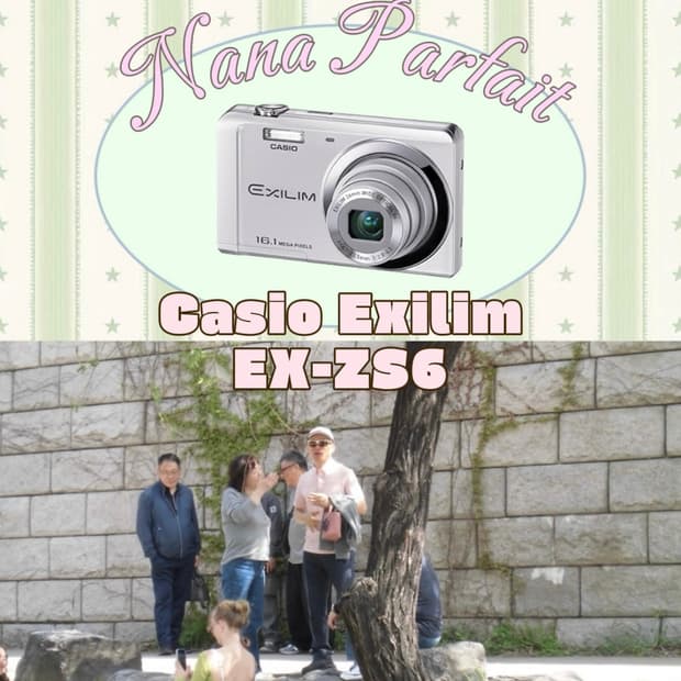 작례있음)카시오 엑슬림 빈티지 디카/Casio Exilim ex-zs6