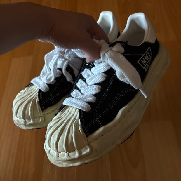 메종미하라 야스히로 블레니키 스니커즈 블랙 40