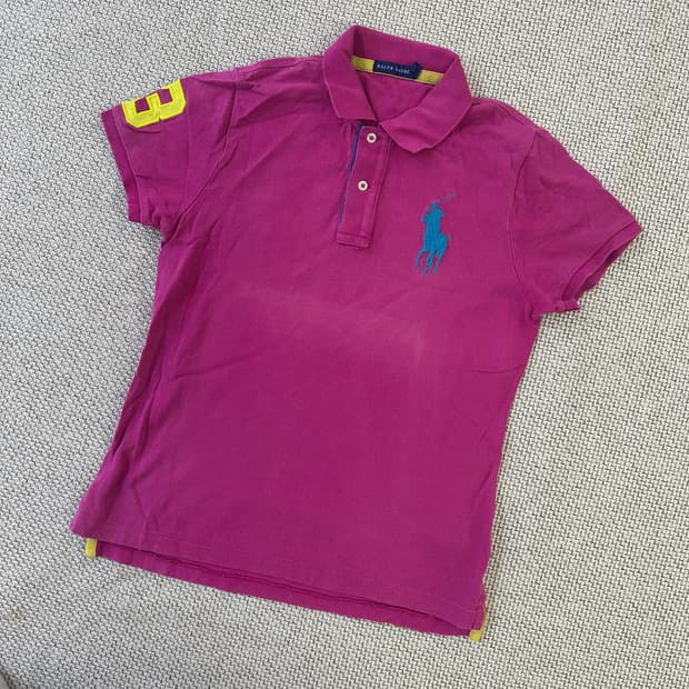 L 폴로랄프로렌 빅포니 폴로 셔츠 0407D