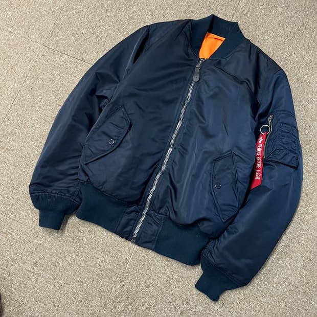  알파인더스트리 ma-1 항공자켓