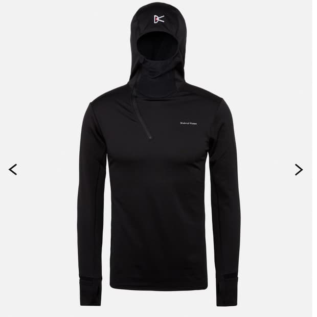 디스트릭트비전 Hooded Grid Fleece