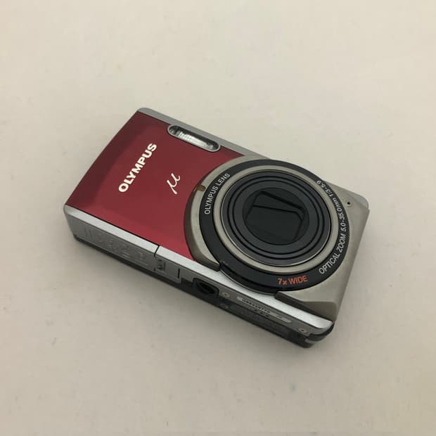 (신품급, 박스셋) 올림푸스 (olympus) 뮤 7020 레드 카메라