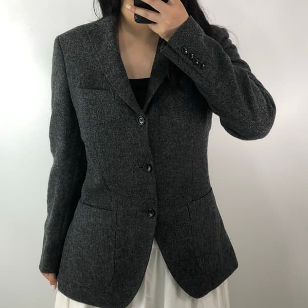 더수트컴퍼니 필로도르 퓨어 뉴 울 블레이저 자켓