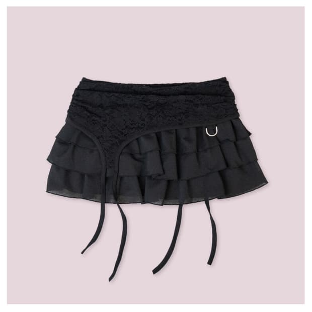 엘프엘프아카이브 garter skirt