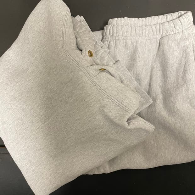 캠버 풀오버 스웻 후디 셋업 헤더 그레이 3XL