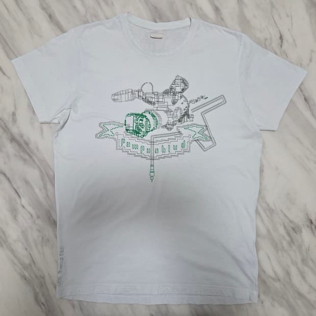 디젤 그래픽 반팔 티셔츠